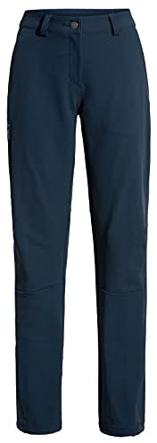 VAUDE Damen Women's Strathcona Pants Ii Hose, Dark Sea, 46 Lang EU