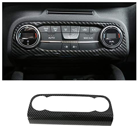 Shenghao Yige Store FÜR Ford Ford Focus 2019 2020 MK4 ST-LINE Innenraum Klimaanlage Switch Buttons Rahmenabdeckung Trim Zubehör Auto Styling