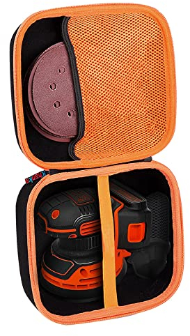 khanka Hard Storage Case Replacement for BLACK+DECKER 20V MAX* Cordless Random Orbital Sander (BDCRO20C), Case Only