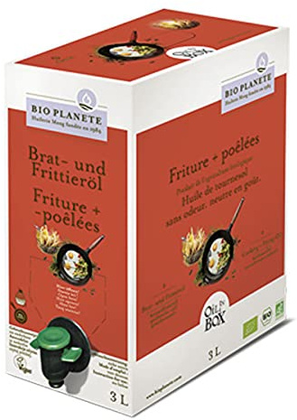 Epicerie salée Bio Planète - Huil de cuisson Friture + Poêlées 3L - unité