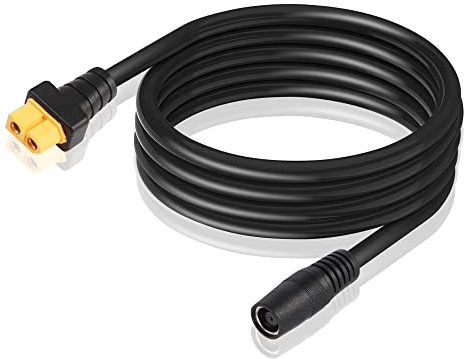 PNGKNYOCN 1.5M 14 AWG XT60 DC 8 mm Adapterkabel - Solarmodul, Kraftstation, Solargenerator (DC 8mm Female)
