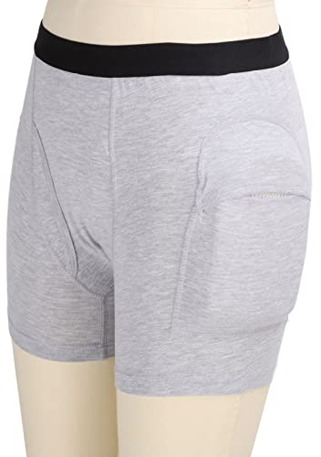 Elderly Hip Protector Pads Brief, Hip Protection for Elderly Falls Man Safety Briefs for Old Man(M)