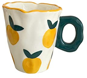 Taza de café Taza Taza de agua pintada a mano de la taza de agua pintada a mano de la taza de agua pintada a mano de la mano de la mano de la taza del desayuno creativo de la taza de café Taza de té