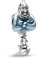 PANDORA Disney Aladdin Genie & Lampe Charm aus Sterling-Silber, x Disney, kompatibel Moments Armbändern, 792348C01