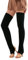 JK Home 73cm Long Knit Leg Warmers Over Knee Winter High Footless Yoga Socks for Women Girls, Long Boot Cuffs Dance Gaiters 80s Party Club Fancy Dress