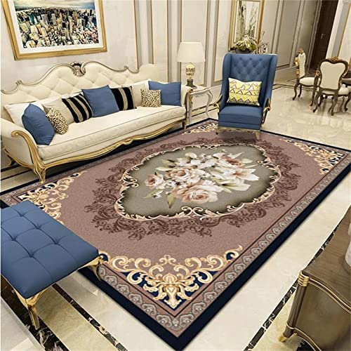 AU-SHTANG puzzle tappeto bambini Tappeto lilla, facile da pulire, tappeto antibatterico insonorizzato tappeto cameretta bimba, lilla, 55x95cm