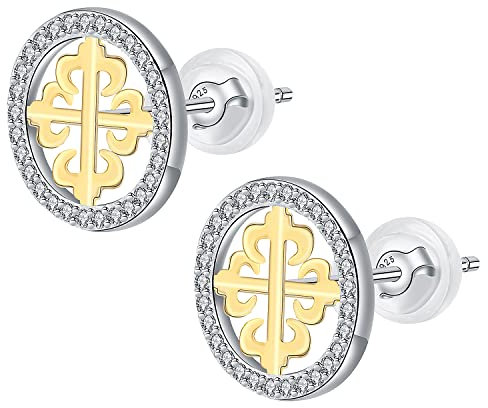 Yin Sen Orecchini Ancora Donna Argento 925 Orecchini Anallergici-Regali di gioielli per donne