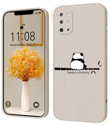 Weiche Silikonhülle Kompatibel mit OnePlus 8T Schutzhülle,weiß