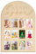 My First Year Photo Display Wood Board Baby First Year Photo Frame Milestone Board 12 Months Baby Picture Frame 1st Birthday Nursery Decorations for Boy Girl Baby Keepsake Gift for Mom (5.1 cm x 7.6