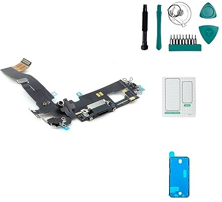 kaputt.de Ladebuchse und Mikrofon kompatibel mit Apple iPhone 12 Set