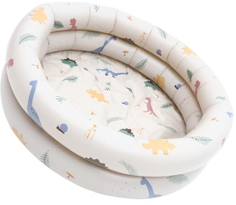 HOOTNEE Inflatable Dinosaur Pool for Boy Girl Small Swimming Pool Thickened PVC Bath Pool for Summer Party Fun Portable Outdoor Swim Pool for Family Activities