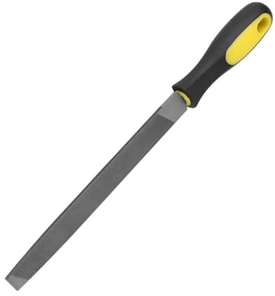 Mrisata Fräsfeile Zum Schärfen von Klingen, Feile 34 X 5 X 3, 8 Zoll, Flache Fräsfeile, Klinge mit Griff, Feilenschärfwerkzeug, Ingenieure, Technische Metall-Flachfeilen Zum
