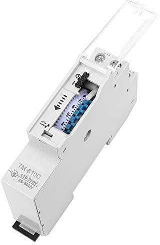 Interruttore Orario Horloge Theben Rail Temporizzatore Intelligente Montato su Guida per Alimentazione, Montaggio su Guida Reloj Orbis Interruttori di Corrente Manuali