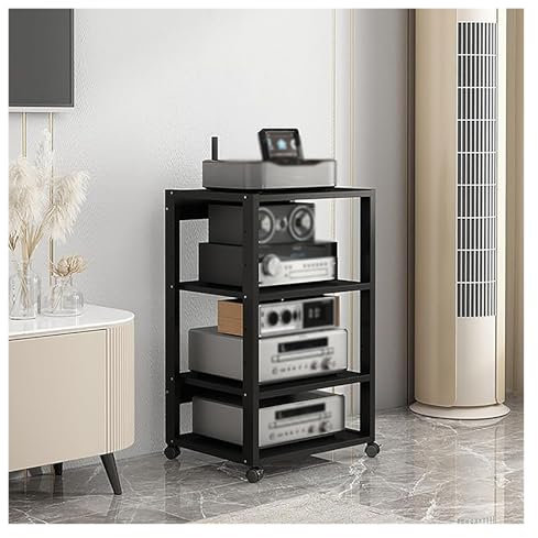 mueble equipo hifi Soporte For Equipos De Sonido Estéreo De 4, 5, 6 Y 7 Niveles, Torre De Vídeo For Cocina, Cine En Casa, Oficina, Unidad De Almacenamiento For Tocadiscos, Consola De Juegos, Estante C