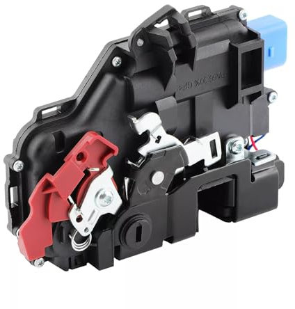 Asical 7L0839015 3D4839015A - Serratura per porta posteriore sinistra, chiusura centralizzata, ricambio per 1Z3 1Z5 2004-2013 Golf V Golf VI 5P1 5P2 2004-2009