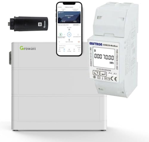 GROWATT ARK 5.12kWh 0% MwSt §12 III UstG Hochvolt-Solarspeicher-Set MIN XH Serie