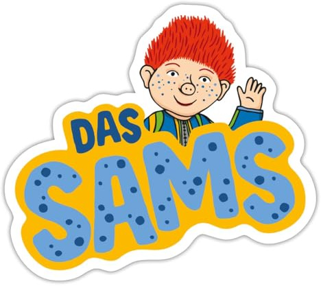 Das Sams | Logo Mit Winkendem Sams Sticker Aufkleber