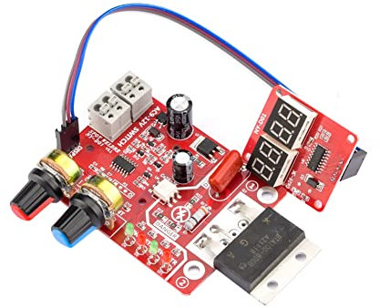 Sujurio Digitales SchweißEn Maschine Zeit Steuerung Anzeige SchweißGeräT AC 110V 220V Bis 9V Transformator Controller Board 100A