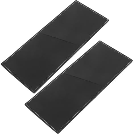 CRAFTHROU Leather Cutlery Pouch Set Fork Spoon Socks Holder Bag Silverware Pockets for Party Elegant Tableware Sleeve for Home Restaurant Decor