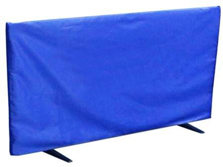 Generisch Blauer Tischtennis-Absperrschirm – Wettkampf-Umrandungs-Absperrblock mit wasserdichtem Oxford-Stoff für Schule, Stadion – Ping-Pong-Feld-Zaun-Umrandungs-Absperrblock, leicht zu tragen