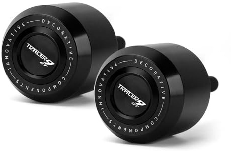 Modeer Motorrad Sturzpads Kompatibel mit Ya.maha Tracer 9 / Tracer 9 GT 2021 2022 2023 2024 Rahmen Slider Sturzschutz tracer9 tracer 9gt Zubehör (tracer9gt-schwarz)