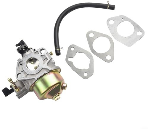 LVYXON Langlebiger Metallvergaser 16100-ZE9-L03 für Honda H1011 H3011 HT-R3811 Rasentraktoren, einfache Installation mit mitgelieferten Dichtungen