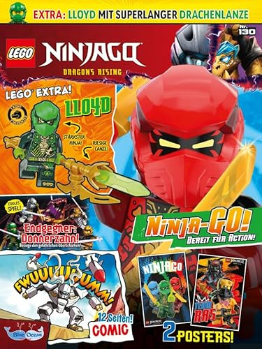 LEGO Ninjago (MoS) 130/2025 Extra: Lloyd mit superlangen Drachenlanze