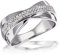 Goldmaid Damen-Ring Paveeschiene 585 Weißgold 50 Diamanten 0,27 ct. Gr. 56 Pa R5141WG56 Verlobungsring Diamantring