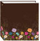 Pioneer Photo Albums TR-100D Chocolate Magnetic 3-Ring Photo Album 100 Page, Choc Garden