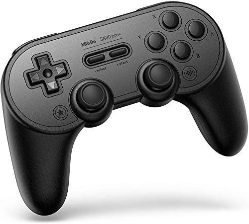 8Bitdo Sn30 Pro+ Wireless Bluetooth Gamepad For Nintendo Switchwindowsmacosandroidraspberry Pi (Black Edition) [