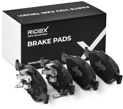 RIDEX 402B0274 Bremsbelagsatz Bremsbeläge Vorne mit Verschleißwarnkontakt Kompatibel mit TOYOTA Yaris Schrägheck P9