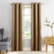 SUN ZERO Easton Verdunkelungsvorhang mit Ösen, energiesparend, 101,6 x 274,3 cm, Taupe
