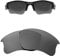 Oak&ban Mirror Polarized Replacement Lenses for Oakley Flak Jacket XLJ Sunglasses Titanium