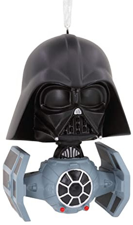 Hallmark Star Wars 0002HCM9208 Darth Vader Weihnachtsschmuck, Kunstharz, 6 x 8,6 x 6,3 cm