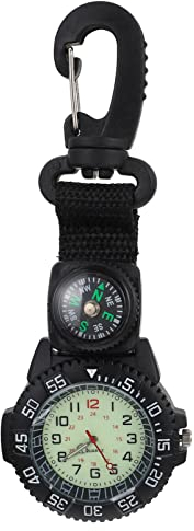 Uhr Sportuhren MIT Kompass Nylon Strap Mini Taschenuhr Angeln Wandern Klettern Camping Multifunktional Outdoor Activities Ärzte Krankenschwestern