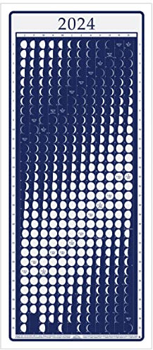 Mondkalender 2024 Mondphasen, Mondlicht