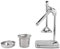 BYSL Exprimidor manual de frutas de acero inoxidable de mano para verduras, frutas, naranjas, zumos, licuadora para hacer jugos
