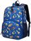Kasgo Kinderrucksack, Niedlich Vorschule Kinder Rucksack Kindergartenrucksack Kleinkind Schulrucksack mit Brustgurt für Mädchen Jungen 3-7 Jahren Maschinenfahrzeug