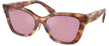 Miu Miu 0mu 02zs, Occhiali da Sole Donna, Multicolore (Multicolore), Taglia Unica