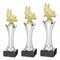Generico Coppa Trofeo Pattini Completo di Personalizzazione (Serie Tris)