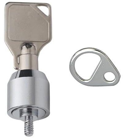 Generic Desktop Computer Hosting Chassis Safety Lock Hardware with Key Accessory for Shopping Mall Durable