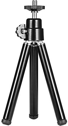 YIWENG Tragbares Mini-Webcam-Stativ für Smartphones Leichte Flexible Webkamera Desktop-Support-Ständer Telefonhalter Tischständer,Kamerahalter