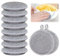 LHOEST 10PCS wire dishwashing rag multi-purpose, steel wire sponges dishwashing rag washable for kitchen, scratch-resistant dishwashing sponge, wire dishcloth steel sponge for wet and dry