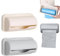 2 PCS Trash Can Liner Dispenser, Bag Dispenser Trash Bags Dispenser, Small Bin Liner Kit Trash Bag Dispenser for Bottom of Can, Wall Mount Garbage Bag Dispenser Kitchen Bathroom Toilet Storage