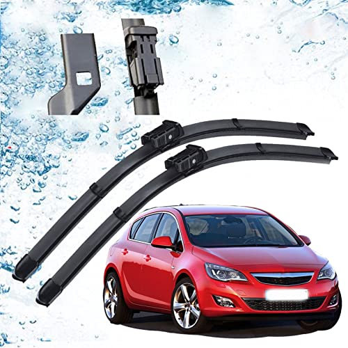 Escobillas y cortadores de limpiaparabrisas Delanteros para Opel Astra J (2010, 2011, 2012, 2013, 2014 y 2015)