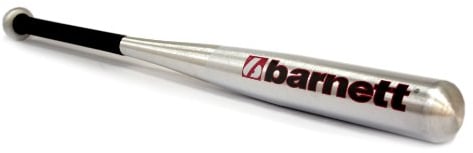 Barnett BB, 1 mazza da baseball in alluminio, BB-1, Silver, 29 pollici