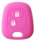 LAGE® - Coque de clés en silicone CITROEN-PEUGEOT rose