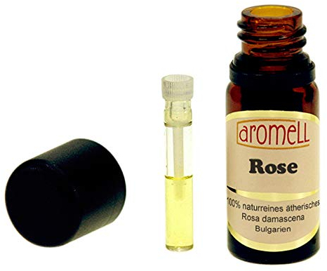 aromell Rose - 100% naturreines, ätherisches Öl aus Bulgarien, 1 ml