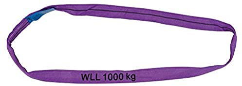 PETEX Rundschlinge, WLL Tragkraft: 1000 kg, Länge 1,5 m, Umfang 3 m, nach DIN EN 1492-2, Violett