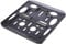 Evolution Customizable Plate Holder for Motorbikes, Black Carbon